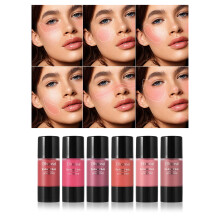 6 Colors Multifunctional Liquid Blush Face Blushes Natural Look Blush for Cheeks 04style
