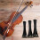 Wood Violin Tailpieces String Plate String Instruments Accessories Enduring B 7