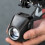 Remote Control Bike Front Light Wireless Remote Cycling Light Bright Flashlight Black 5