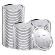 100 Pcs Wide Mouth Canning Lids for , Kerr Jars,86mm Leakproof Mason Jar Lids,Split Type Jar Lids,for Mason Canning