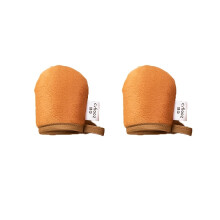 (Small Small) Flocked Body Lotion Application Gloves, Quick Self-Tanning Oil Applicator Tool, 1pc/2pcs Optional, Mess-Free Gloves for