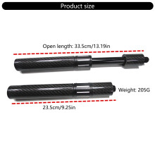 Light Weight Billiards Cue Butt End Extender Billiard Pool Cue Lengthener Peel style