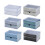 2Layer Manicure Nails Tools Storage Box Nails Polish Organizer Nails Pen Holder Light blue 2