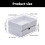 2Layer Manicure Nails Tools Storage Box Nails Polish Organizer Nails Pen Holder Light blue 4