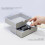 2Layer Manicure Nails Tools Storage Box Nails Polish Organizer Nails Pen Holder Light blue 5