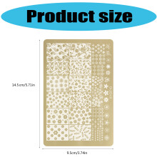 Nail Art Stamping Plate Nail Images Stamp Plates Manicure Template Nail Art Tool 1