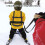 Ski Training Safety Strap with Handle Removable Leash for Orange color Without bag 3