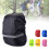 Backpack Cover with Reflective Strap Water Resistant Rainproof Protector Black Color M 1
