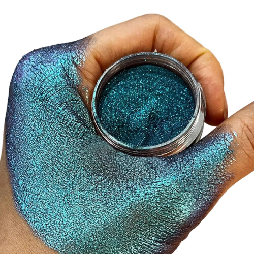 Coloretto Eyeshadow Metallic Eye Makeup,Intense Color Changing Eyeshadow 5 2