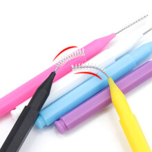 10Pcs Brace Brush for Cleaner Tooth Cleaning Tool Orals Dental Hygiene Flosser Green