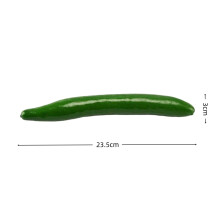 (Long cucumber) Künstliche Obst- und Gemüsemodelle mit hoher Simulation, dekoriert mit gefälschten Früchten und Gemüse