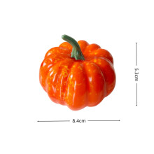 (Yellow pumpkin) Künstliche Obst- und Gemüsemodelle mit hoher Simulation, dekoriert mit gefälschten Früchten und Gemüse