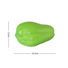 (Chayote) Künstliche Obst- und Gemüsemodelle mit hoher Simulation, dekoriert mit gefälschten Früchten und Gemüse