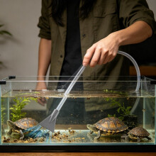 2,6 m/8,53 ft manueller kabelloser Pool-Aquarium-Wasserwechsel-Staubsauger, Hand-Spa-Staubsauger mit Quetschbirne, 2 Düsen,