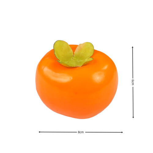 (Persimmon) Künstliches Obst- und Gemüsemodell