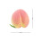 (Sharp peach) Künstliches Obst- und Gemüsemodell 1
