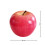 (Pink apple) Künstliches Obst- und Gemüsemodell 1