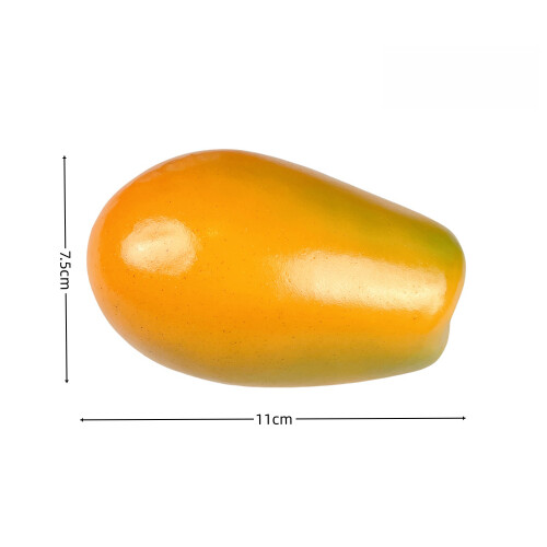 (Papaya) Künstliches Obst- und Gemüsemodell