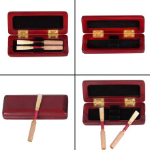 Wood Oboe Reed Holder for 2 Reed Travel Friendly Reed Storage Container