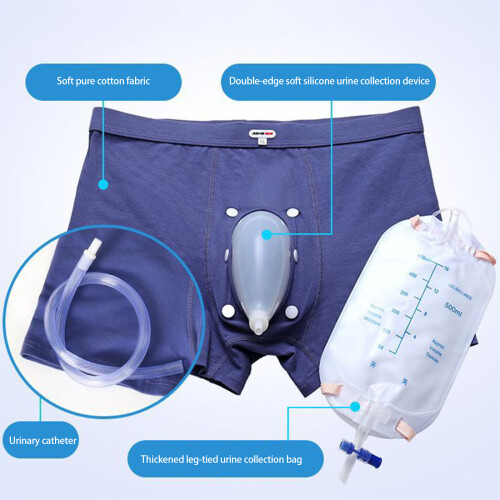 Highly Absorbency Reusable Urine Collector With Elastic Belt For Mobility Aid L