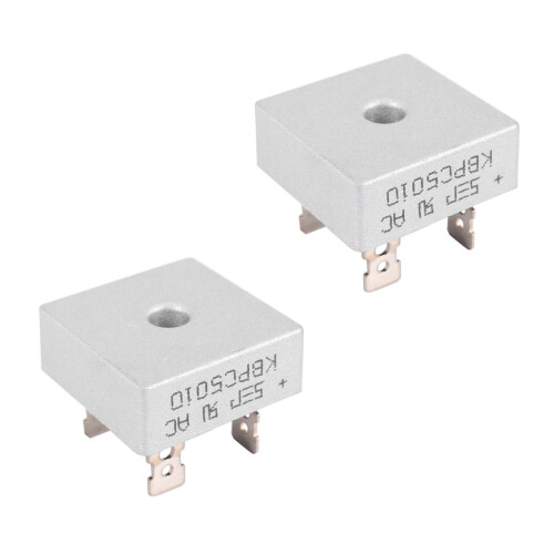 2X Single Phase Diode Bridge Rectifier 50A 1000V KBPC5010 New