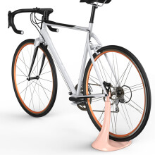 Simple Installation Bicycles Stand Bike Front Wheel Risers Block Mountain bike red