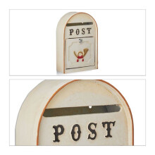 Cassetta postale murale in stile vintage western decorativa 30 x 20 x 10 cm