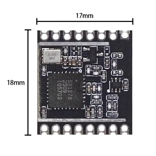 2X LoRa Wireless Transceiver Module 433M Long-Distance RF Transparent Communication SX1278