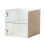 IKEA KALLAX 16 Cube Unit with 4 Inserts 147x147cm 2