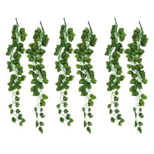 6Pcs Ghirlanda di Edera Artificiale Falso Appeso Piante di Vite Ghirlanda di Fogliame Finto