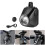 Remote Control Bike Front Light Wireless Remote Cycling Light Bright Flashlight Black 2