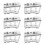 6501KW2001A for  Washing Machine Hall Sensor 6501KW2001B,Inverter Drum Washing Machine Motor 6PCS 1