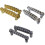 Guitar Bridge Top Hanging String Individual Saddles Guitar Bridge Tailpiec Silver 5