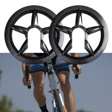 2Pcs 5 Hole Bicycles Chain Guard Impact Resistant Bikes Sprocket Cover Style A