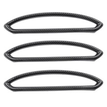 3X Car Center Console Air Conditioning Outlet Frame Trim Strip for 86 BRZ 2012-20