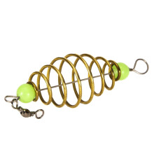 Spring Fishing Feeder Glowing Fishing Cage Feeder Fishing Tackle Accessories
