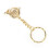 Minimally designed mini saxophone horn metal keychain, niche keychain, backpack, mobile phone accessory pendant_hb 2