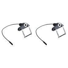 2X CV-20 Microphone pour Violon Microphone pour Orgue Électronique Son Acoustique Authentique Instantané Microphone pour Instrument de Musique