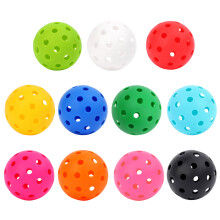 40 Hole Training Ball Competition Paddle Ball Practice Entertainment Pickleballs Red