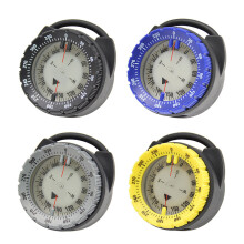 Underwater Diving Compasses Watertight Pipe Clamp Compasses Glowing Compasses Black