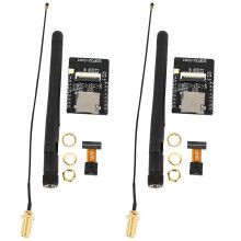 2X ESP32-CAM ESP32-S WIFI Board OV2640 2MP Wireless Camera Module TF Card Slot with IPEX 2.4G SMA Antenna