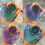 Coloretto Eyeshadow Metallic Eye Makeup,Intense Color Changing Eyeshadow 2 8