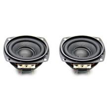 2X 4Ω 10W Audio Lautsprecher 66mm 2,5 Zoll Bass Multimedia Lautsprecher DIY Sound Lautsprecher mit Befestigungsloch für Heimkino