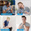 Waterproof vibration alarm watch with countdown timer for personal use 4