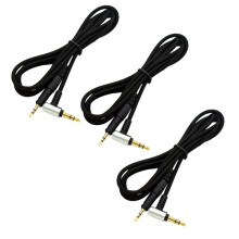 3X Ersatz Audio Kabel für ATH-M50X M40X-Kopfhörer für Viele Kopfhörer