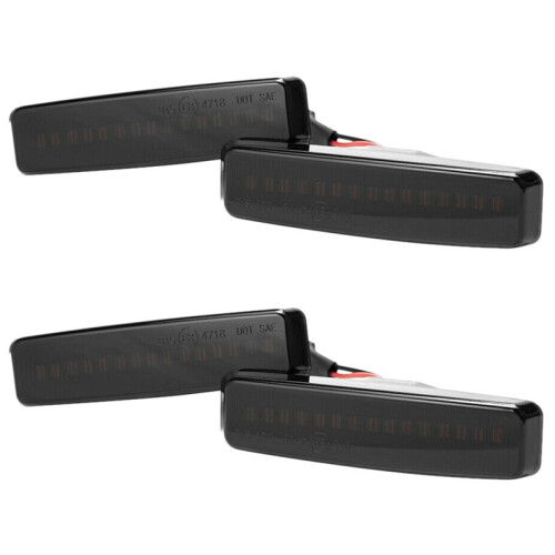 4x LED Seitenmarkierungsleuchte Dynamisch Geräucherter Blinker für- E39 5ER 1995-2003