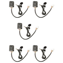 5X for RAV4 AUX Adapter Handsfree Disc Box Harness with Microphone Connection Module