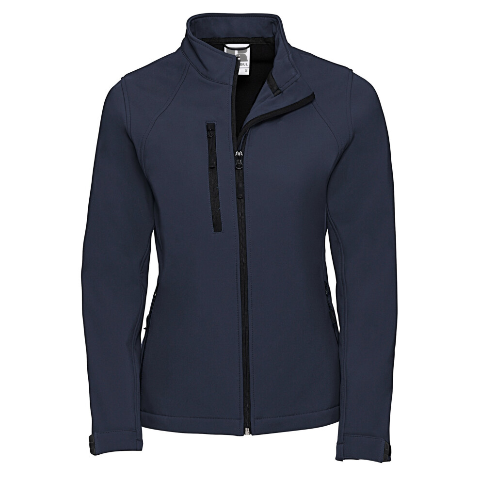 Russell (Xxl, French Navy) Womens/Ladies Soft Shell Jacket