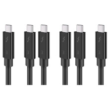 3X Typec Cable for 3 Data Cable 40Gbps Full Speed 100W Fast Charge 5K Transmission 50cm