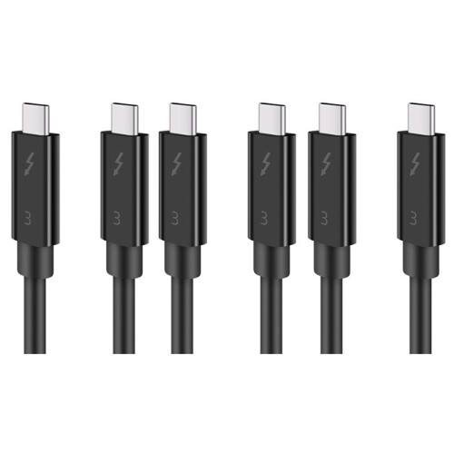 3X Typec Cable for  3 Data Cable 40Gbps Full Speed 100W Fast Charge 5K Transmission 50cm